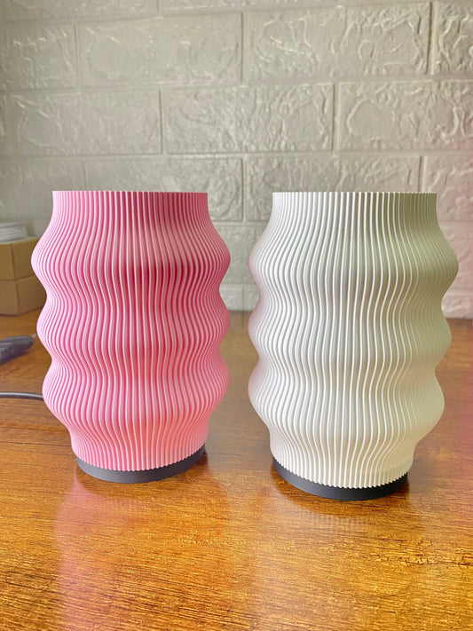 Lampe décorative – Style ondulé