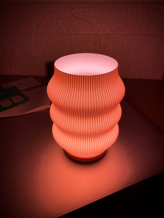 Lampe décorative – Style ondulé