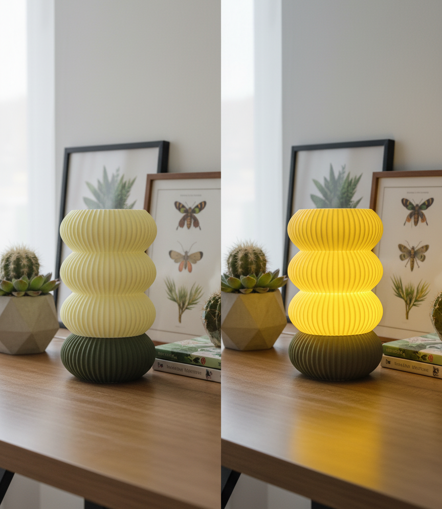 Lampe 3D Ripple