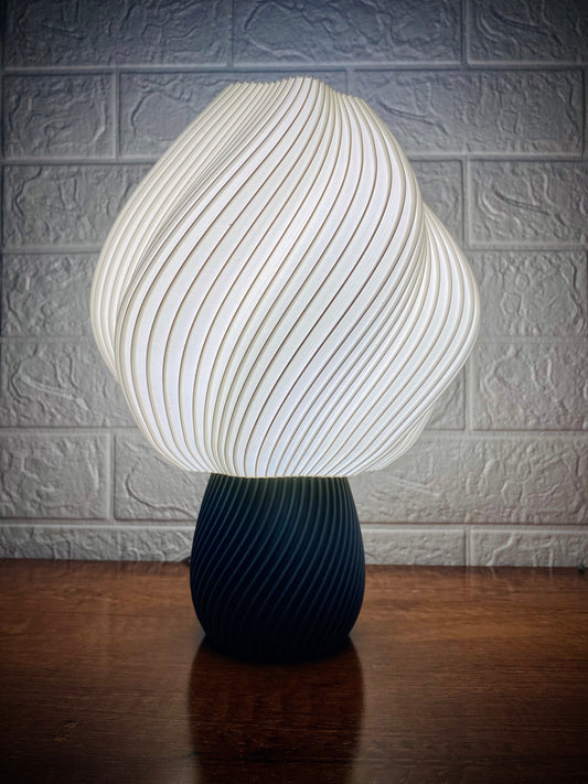 Lampe décorative - style torsadé