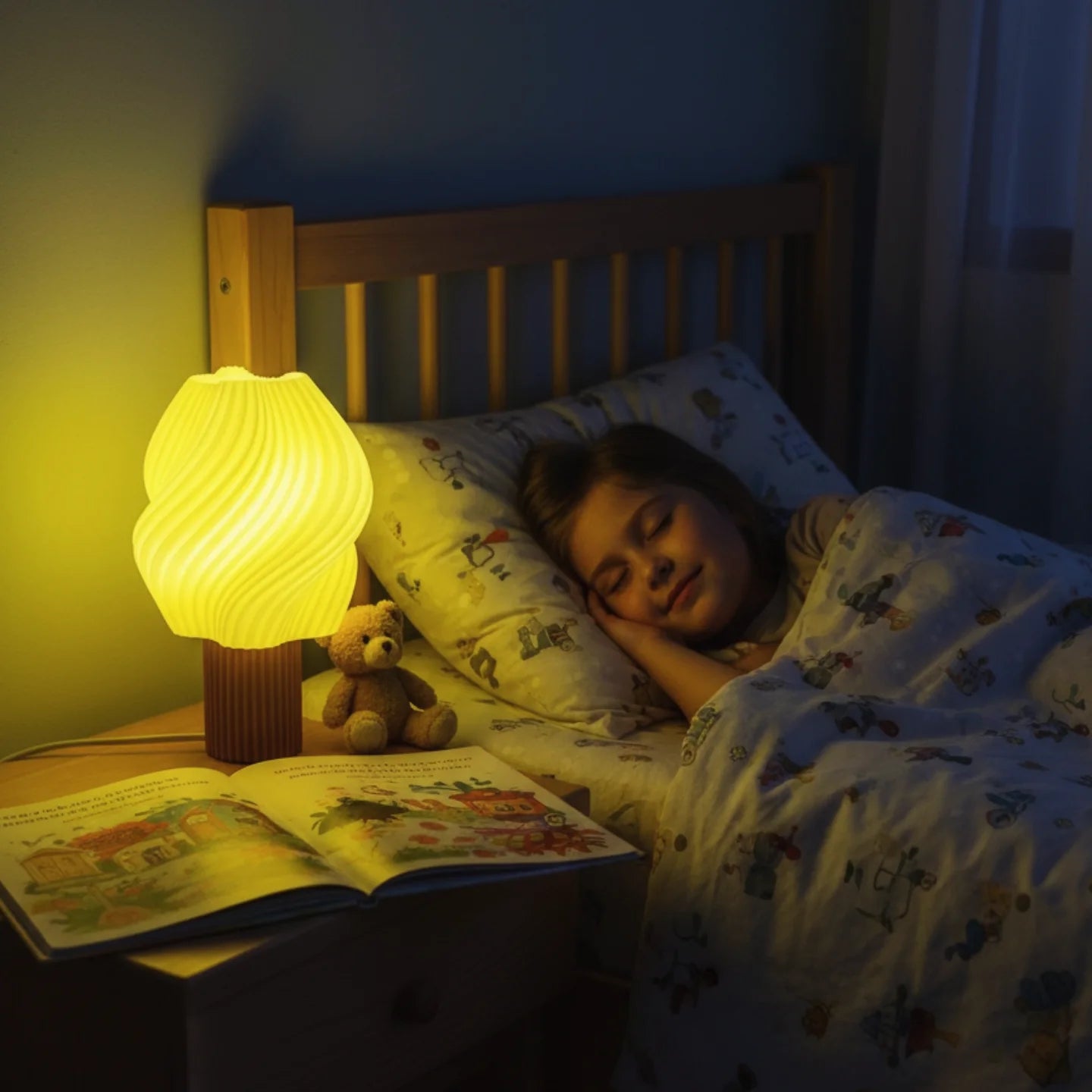 Lampe Design Crème