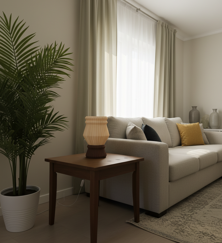 Lampe design Origami