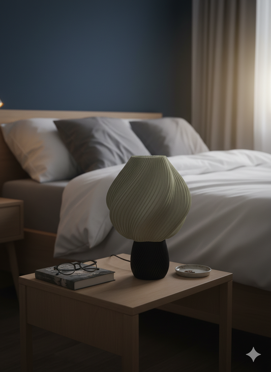 Lampe décorative - style torsadé