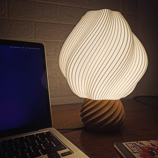 Twisted lamp